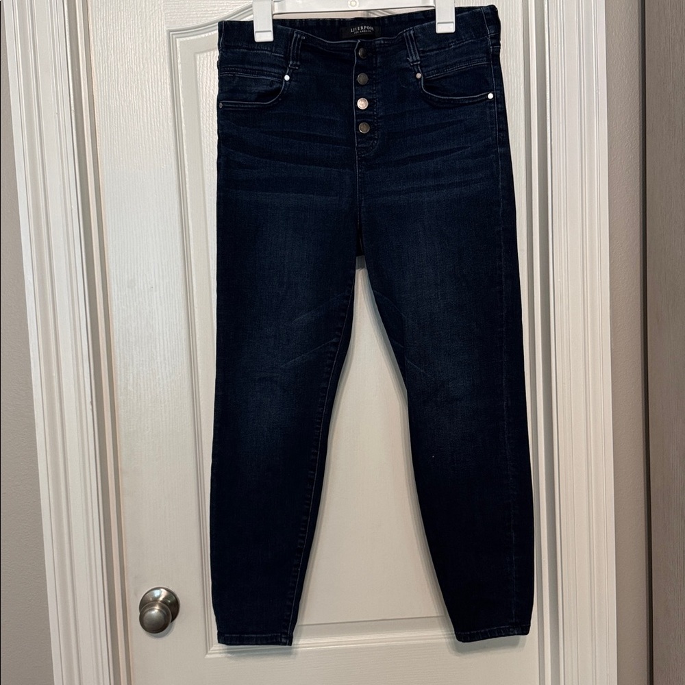 Liverpool Dark Blue Women's Jeans